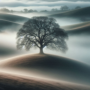 Light's web, strains through the branches, and earth breath...
1975-2018